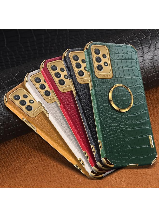 erorex Case For Samsung Galaxy A53 6D Electroplating Crocodile Texture Phone Case - Image 2