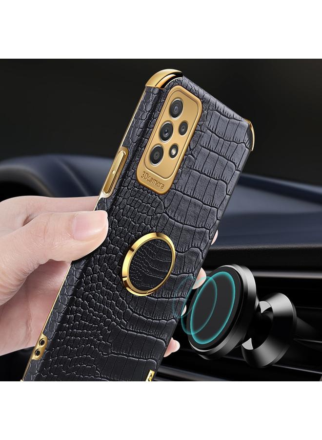 erorex Case For Samsung Galaxy A53 6D Electroplating Crocodile Texture Phone Case - Image 3