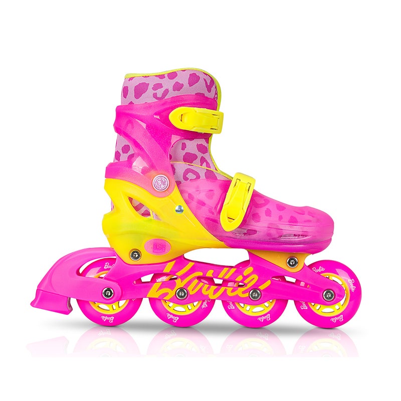 Spartan Barbie Inline Skates for Kids Size S 31–34 | Durable Hardshell Boot with Soft Liner | 64mm PU CAST Wheels | ABEC-7 Bearings | Adjustable Fit | Lightweight Barbie Skates for Girls – SP-1023 - Image 1