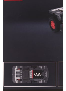 RASTAR Audi RS Q-Etron Model Kit, Black Combo  - Image 3
