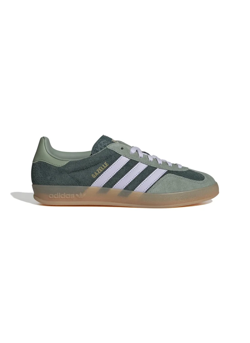 اديداس adidas GAZELLE INDOOR Green Originals Kids Shoes