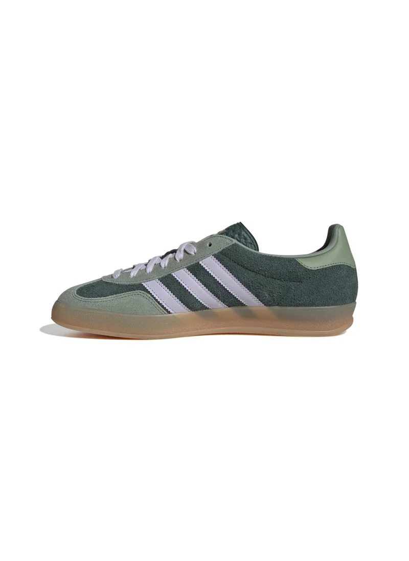 اديداس adidas GAZELLE INDOOR Green Originals Kids Shoes
