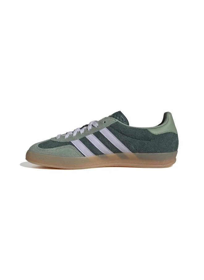 اديداس اوريجينالز adidas GAZELLE INDOOR Green Originals Kids Shoes