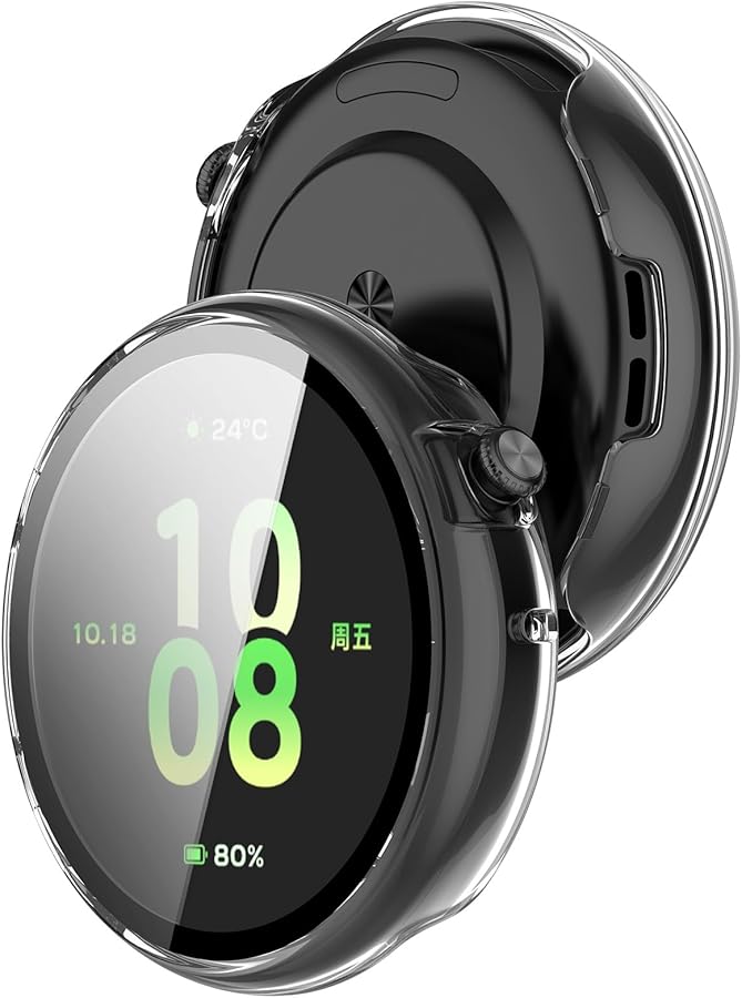 Pink Screen Protector For Watch Fit 44mm Curved Protective Film Scratch Resistant Cover - Image 5
