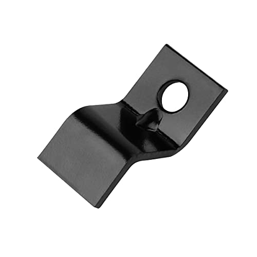 JCHL Table Desk Top Fasteners with Screws Black Heavy Duty Z Table Top Connectors Table Clips/Table Top Brackets, Set of 40 Packs (Include 40 Clips and 40 Screws) Black-40 - Image 4