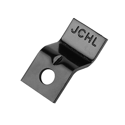 JCHL Table Desk Top Fasteners with Screws Black Heavy Duty Z Table Top Connectors Table Clips/Table Top Brackets, Set of 40 Packs (Include 40 Clips and 40 Screws) Black-40 - Image 3