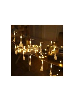 Generic Ramadan String Lights Crystal LED Lighting -  Yellow  - Image 3