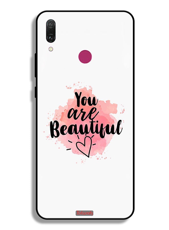 Tolwak Huawei Y9 (2019) Protective Case Cover You Are Beautiful - Image 2