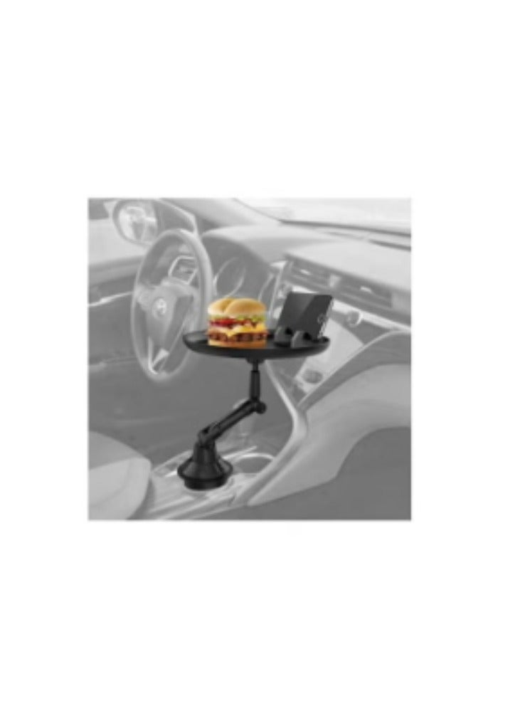 Car Cup Holder Tray With Mobile Stand Adjustable 360 Degree - Image 3