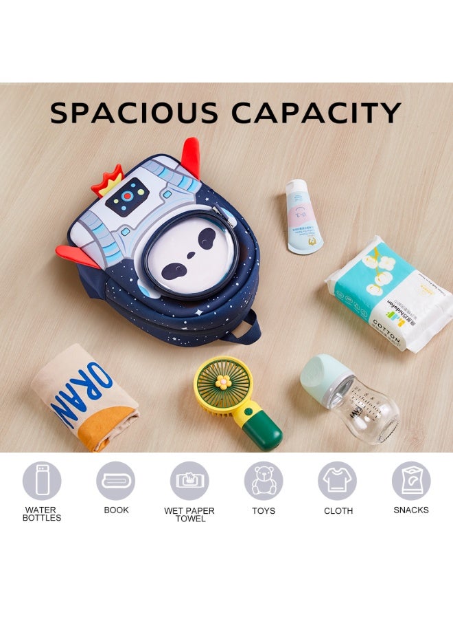 Nohoo 3D Astronaut Kids School Bag/Activity Bag 10" - Blue - Image 2