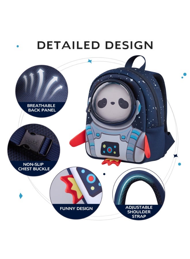 Nohoo 3D Astronaut Kids School Bag/Activity Bag 10" - Blue - Image 4