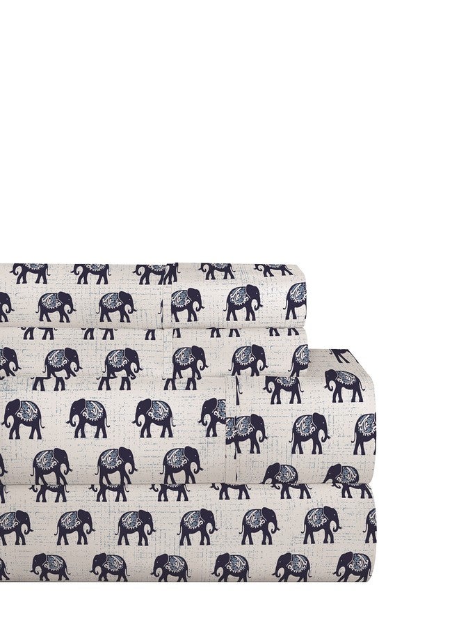 Pointehaven 200Elephsstx Sheet Set, Twin X-Large, Elephant - Image 2