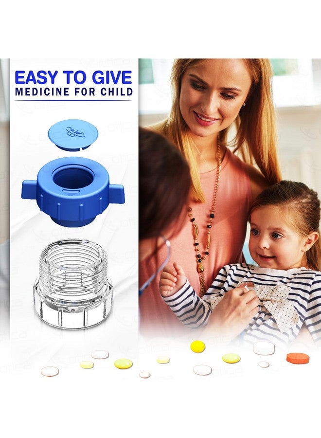 Otica Tablet Crusher Pill Grinder Tablet pulverizer Medicine crusher in powder form for Great for Feeding Tube use, Pets or easier Medicine intake for Kids (pack of, 1) - Image 4