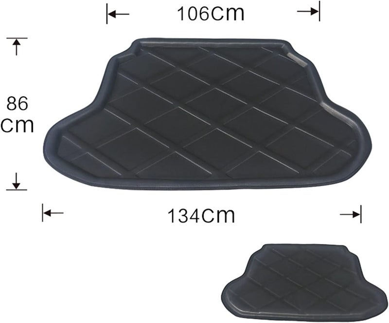 Wivplex Heavy-Duty Trunk Mat for CR-V 2002-2006 - Image 2
