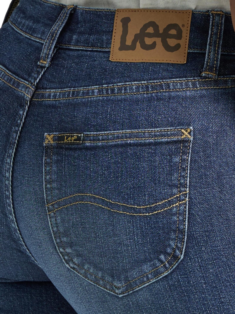 Lee Women's Legendary Mid Rise Flare Jean, Inner Strength, 2 - Image 4