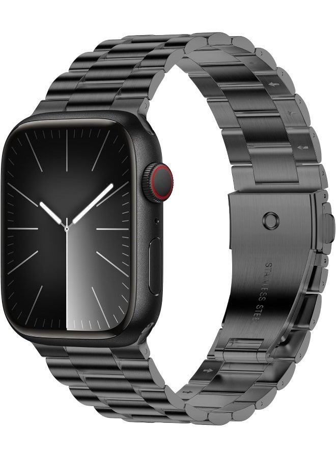 Stainless Steel Band for Apple iWatch Series Ultra 2 9 8 7 6 5 4 3 SE 49MM 45MM 41MM 40MM 44MM 38MM 42MM 38 40 41 42 44 45 49 MM Metal Strap Bracelet 