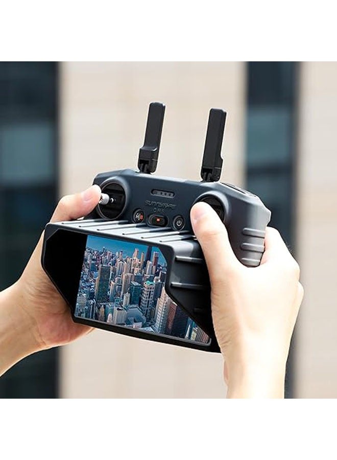 General DJI RC 2 Remote Controller Silicone Protective Case with Sun Visor (for DJI AIR 3 Mini 4 Pro Accessories), Anti-Scratch Protective Case  - Image 2