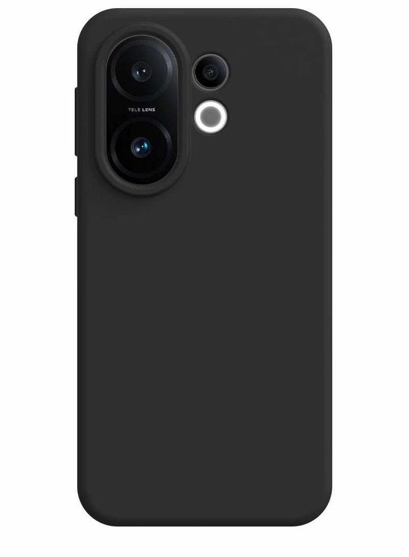 general Case Compatible with VIVO X200 FE 2025, Liquid Silicone Gel Rubber Bumper Case with Soft Microfiber Lining Cushion Slim Shockproof Anti-drop Cover