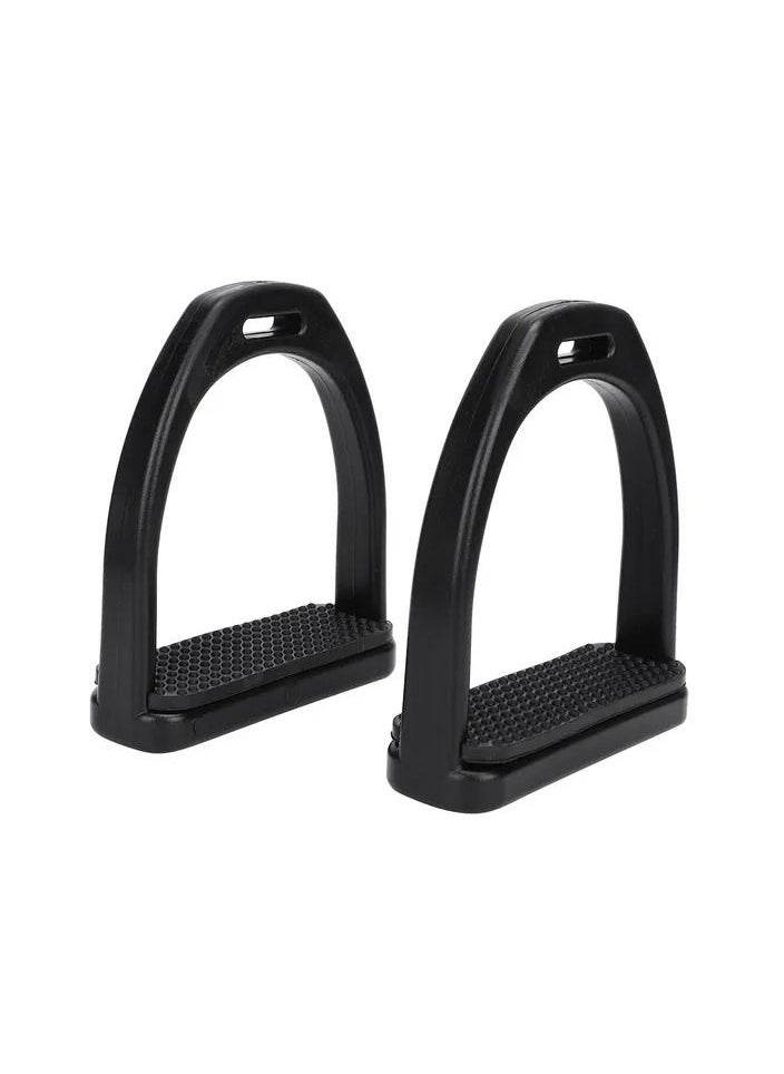 Generic - 1-Pair Horse Stirrup,High Strength Plastics Stirrups,Safety Horse Riding Stirrup,Non-Slip Equestrian Stirrups For Saddle,Size S - Image 1