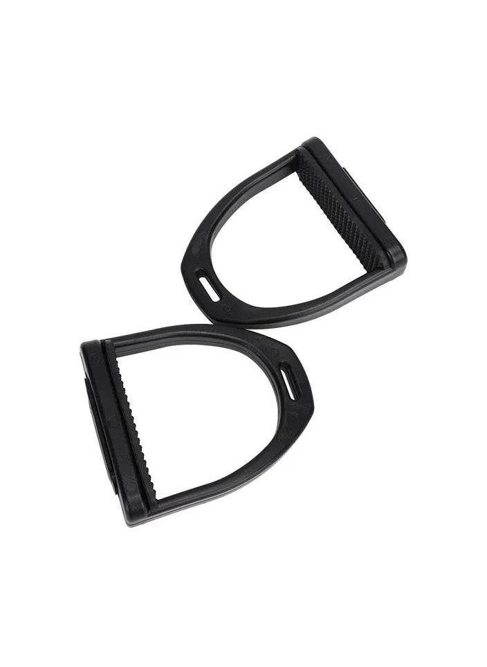 Generic - 1-Pair Horse Stirrup,High Strength Plastics Stirrups,Safety Horse Riding Stirrup,Non-Slip Equestrian Stirrups For Saddle,Size S - Image 1