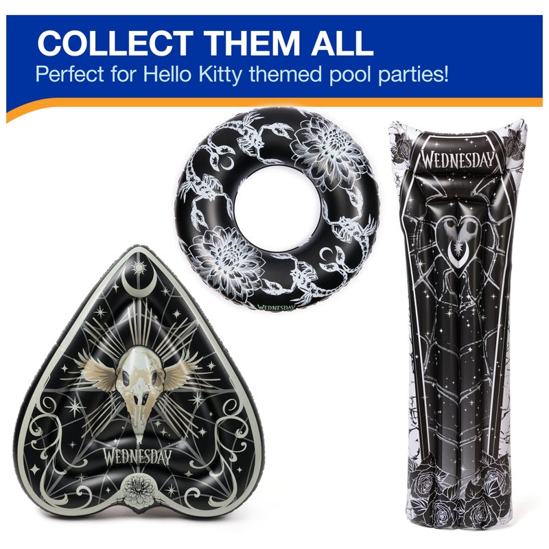 SwimWays Wednesday Suntanner Pool Float, Inflatable Pool Floats & Kids Pool Toys, Swimming Pool Accessories & Beach Essentials for Teens Aged 14 & Up - Image 5