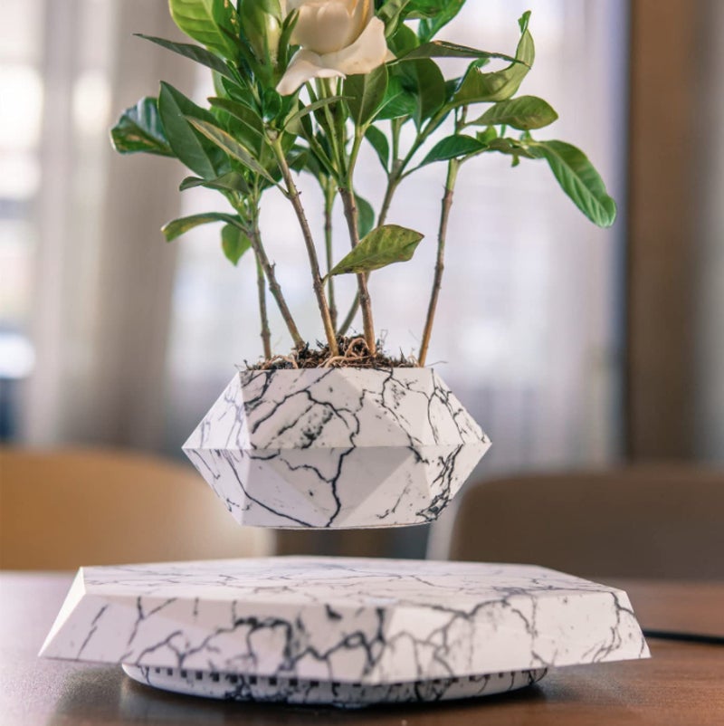 KIYOMING Floating Plant Pot Planter Suspension Air Bonsai Pot Flower Pot Levitating Plant Pot for Home Office - Image 3