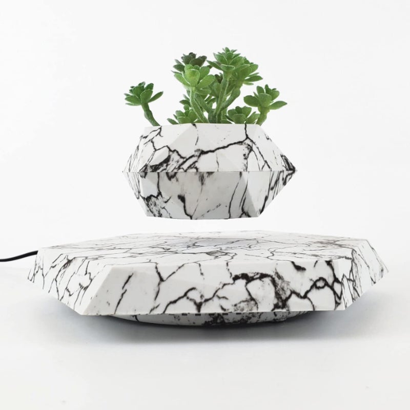 KIYOMING Floating Plant Pot Planter Suspension Air Bonsai Pot Flower Pot Levitating Plant Pot for Home Office - Image 4