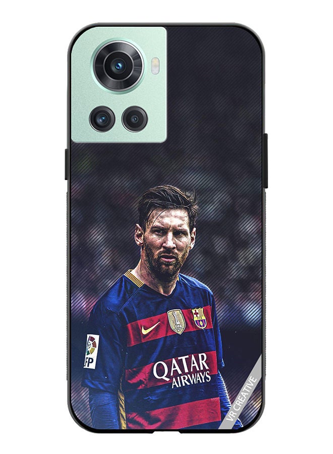 VR CREATIVE Protective Case Cover For OnePlus 10R Messi Design Multicolour - Image 1
