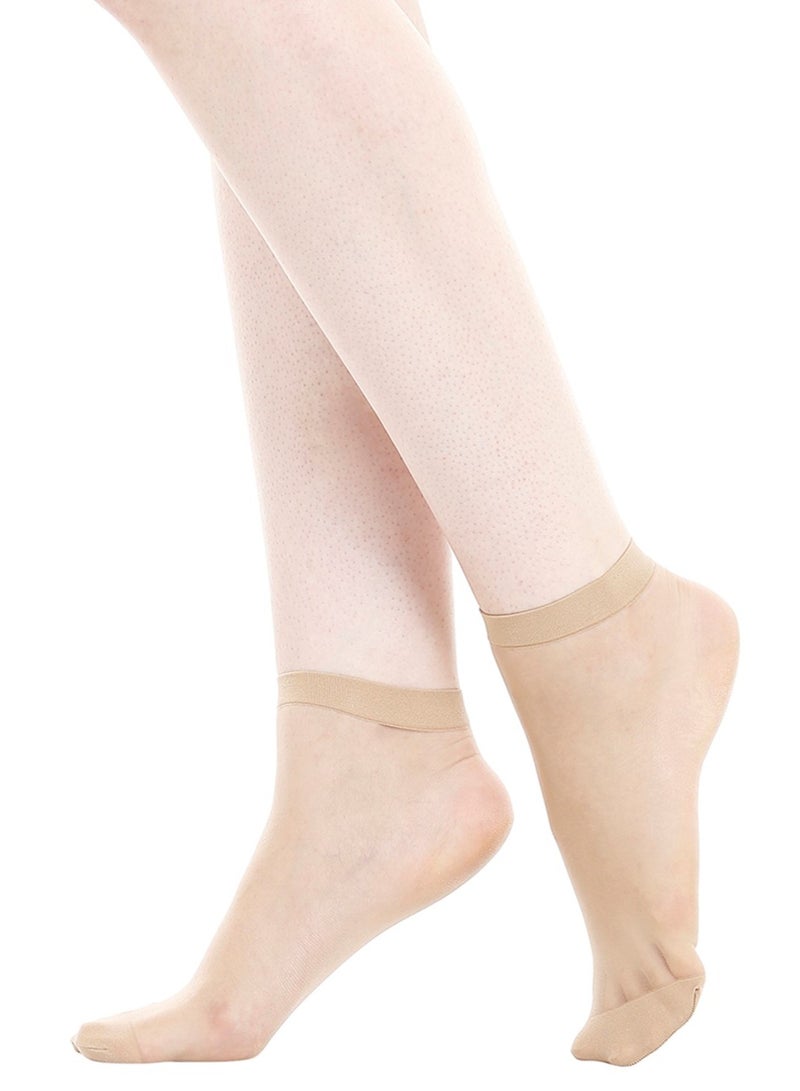 BYC WOMEN'S ANKLE STOCKING - SKIN - PACK OF 6 - Image 2