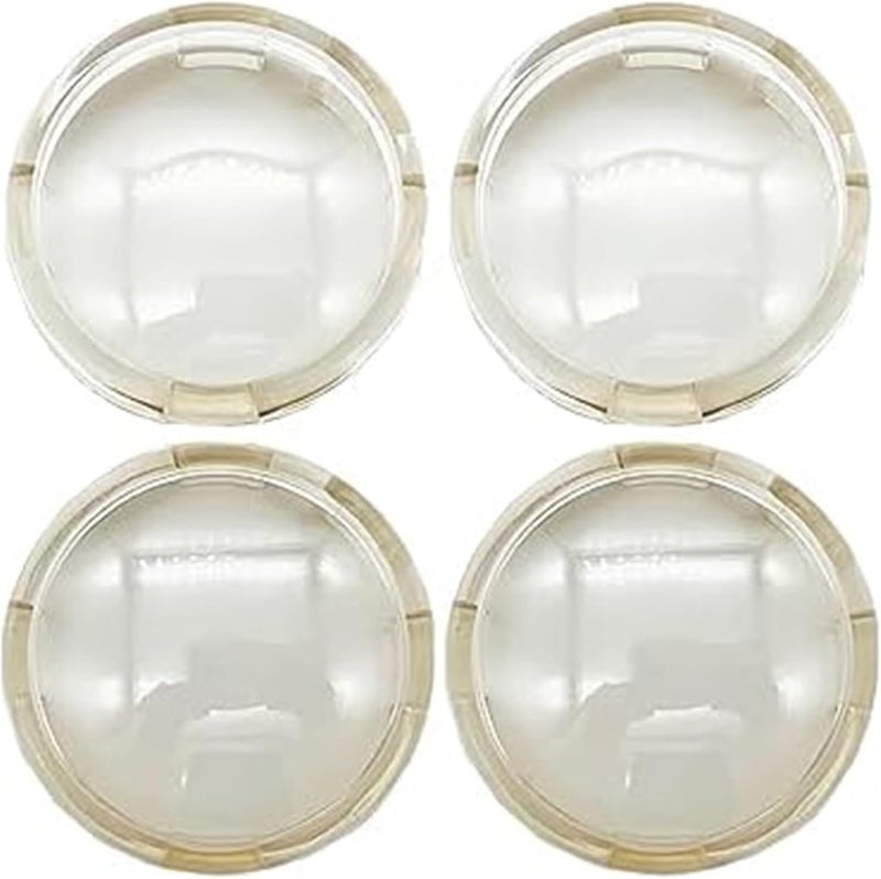 Vuzmode Motorcycle Turn Signal Lens Covers - 4PCS Clear - Image 1