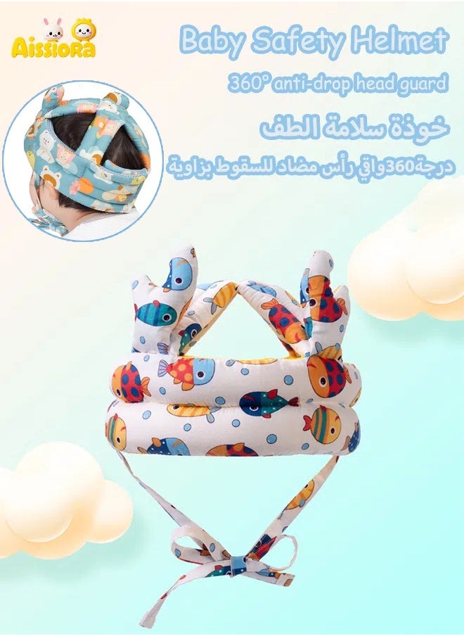Aissiora Baby Head Bumper Protection Safety Helmet  - Image 1