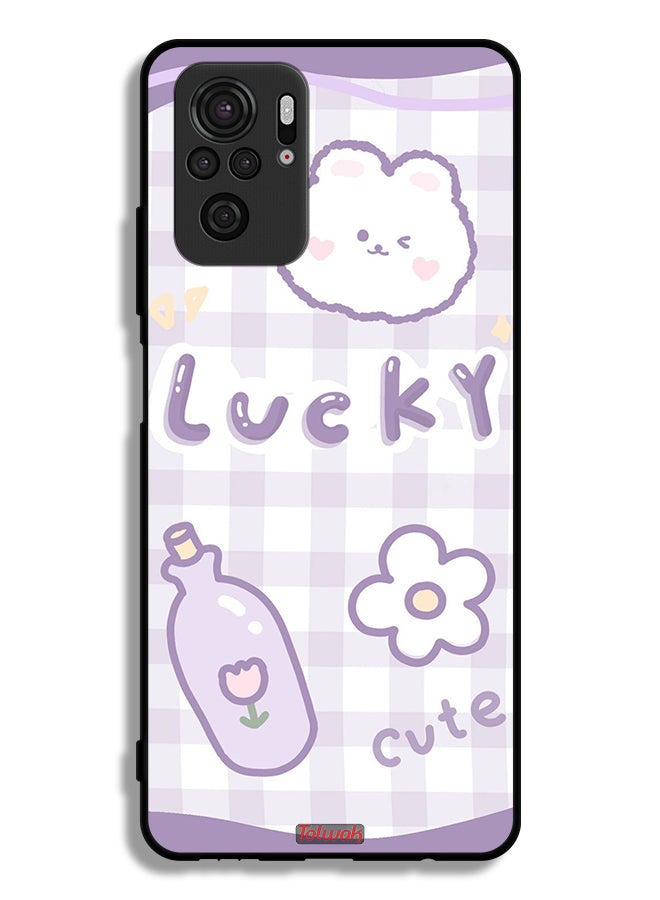 Tolwak Xiaomi Redmi Note 10 4G Protective Case Cover Lucky Cute - Image 2