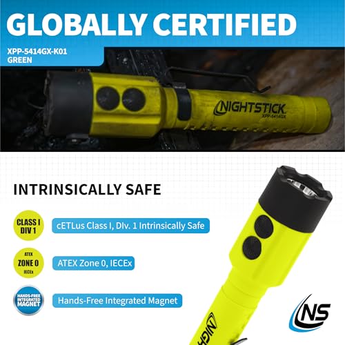 Nightstick XPP-5414GX-K01 Intrinsically Safe Flashlights, Green/Black - Image 4