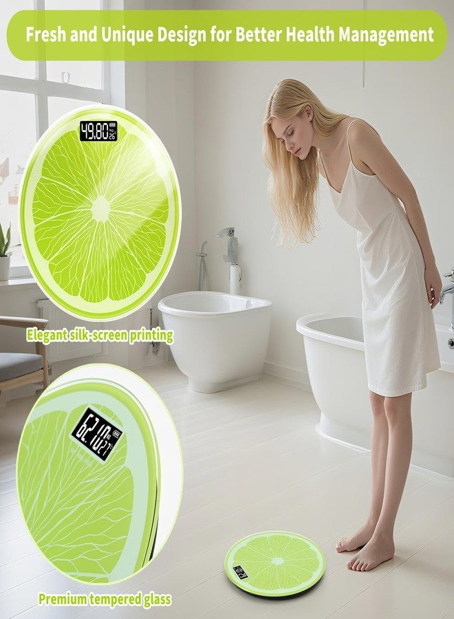 LAYUKI Rechargeable Bathroom Scale - Accurate Digital Weight Scale (±0.1 lb), 400 lbs Capacity, Large LED Display, No Batteries, Step-On Technology for Easy Home Use - Image 3