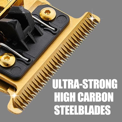 COSYONALL Trimmer Replacement Blade for Babyliss Pro All FX787 & FX726 Hair Trimmers,DLC 2.0 Clipper Replacement Blades Compatible with BaByliss Barberology Trimmer Blades,Gold - Image 2