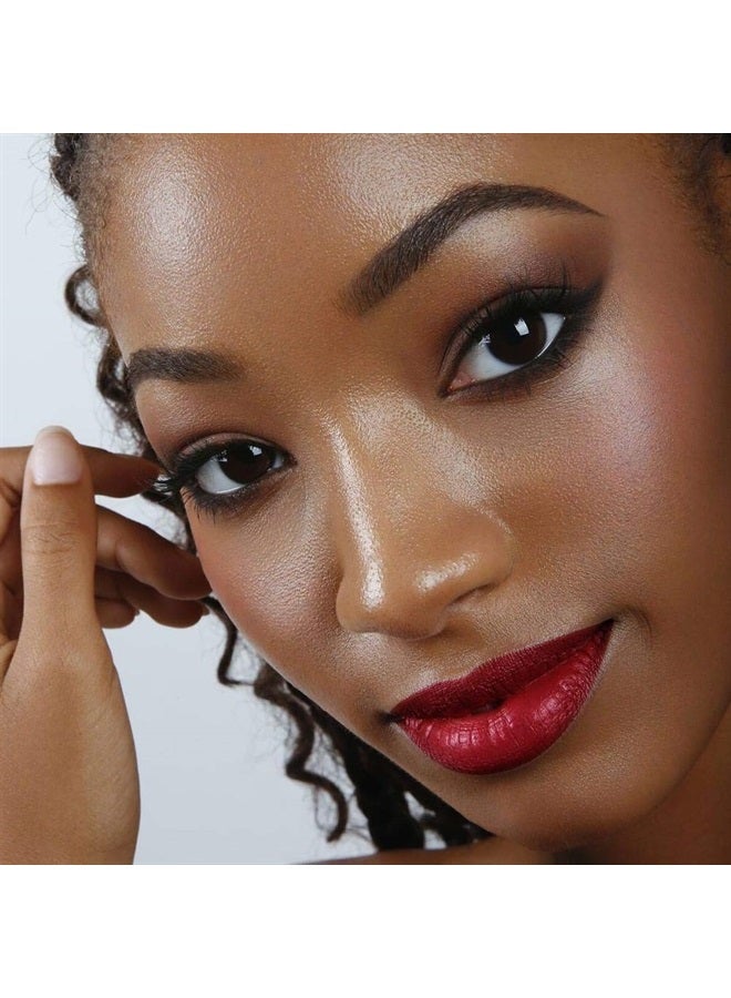 Kristofer Buckle KRISTOFER BUCKLE Cashmere Slip® Longwear Lipstick Duo, 0.11 oz. (each) | Creamy, Richly Pigmented Lipstick That Delivers Bold Color for Up To 8 Hours | Dare/Obsessed