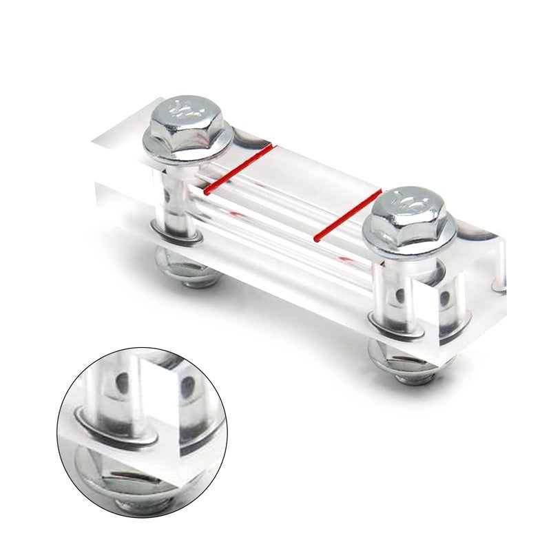 Othmro 1Pcs XYW-60 Flowmeter Acrylic Plexiglass Level Gauge Oil, Water, Liquid Level Display Flowmeters for Machinery, Power, Metallurgy, Shipping, Construction - Image 5