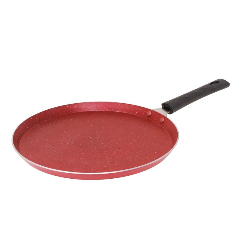 KN ENTERPRISE KN Non Stick Frying pan nonstick Pizza pan dosa pan Ceramic pan for Cooking Omelette pan Induction Base Maroon - Image 5