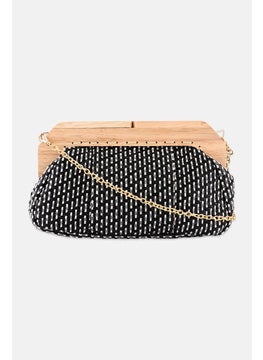 Women Woven Clutch 25 L x 17 H x 10 W cm, Black - pzsku/Z1C8D35A97041B882B42DZ/45/_/1737642179/d9c9c561-80a4-441e-aaf8-a2cfcef4b140