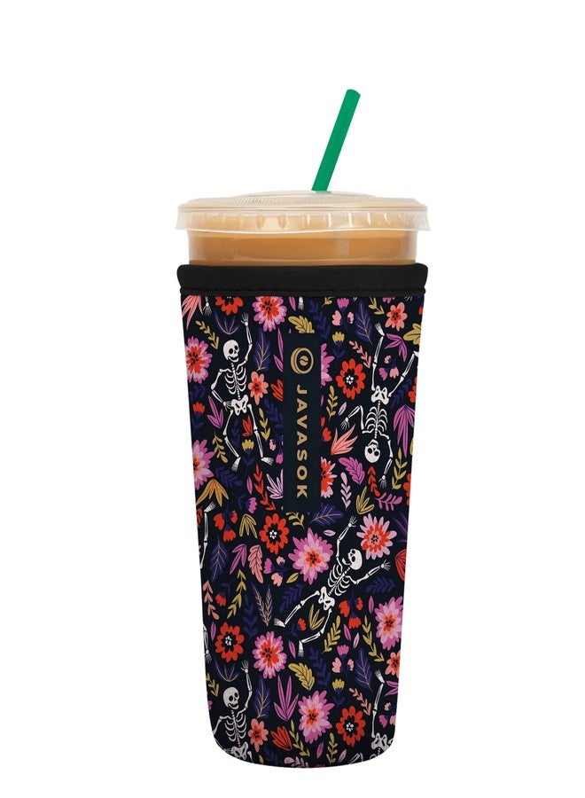 Skeleton Java Sok Sok It Sok It Java Sok Iced Coffee & Cold Soda Insulated Neoprene Cup ...