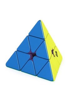 MoYu Jiezz Moyu Weilong Pyraminx 2022 With 48 Magnets Maglev Pyramid Speed Cube Visible Magnetism Adjusting System Elasticity Adjustable Speed Cube Stickerless Triangle Cube  - Image 1