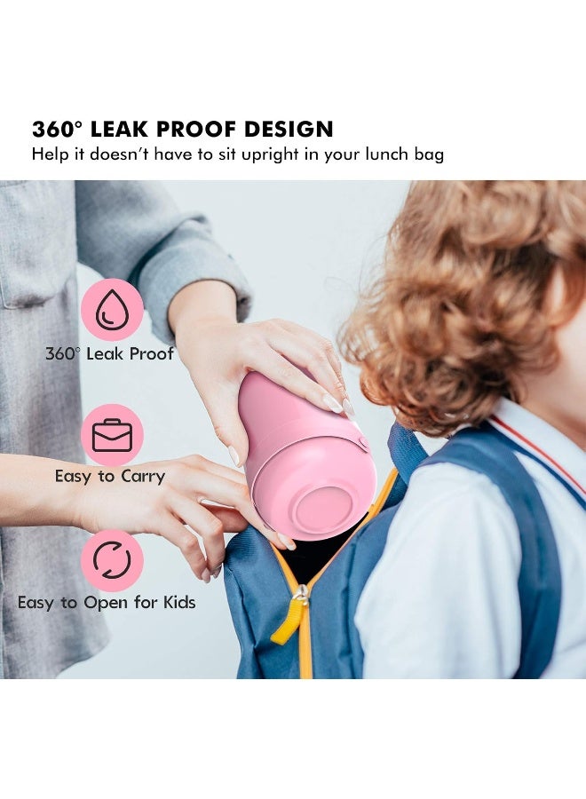 DaCool Food Thermos for Kids 16 oz Insulated Lunch Containers Leak Proof Thermos for Food Lunch Soup Vacuum Stainless - Image 5