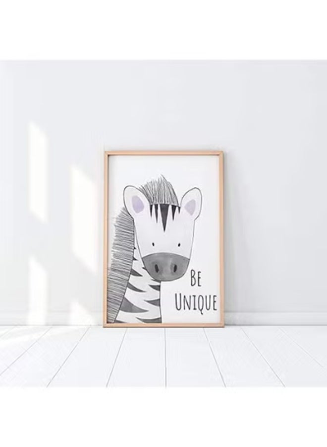 fantasize 6 Pack Pictures Animals Nursery Baby Room Decoration Picture Boy Girl PosterAnimals Africa Animals Poster Decoration 21x30 Cm (No Frame) - Image 2