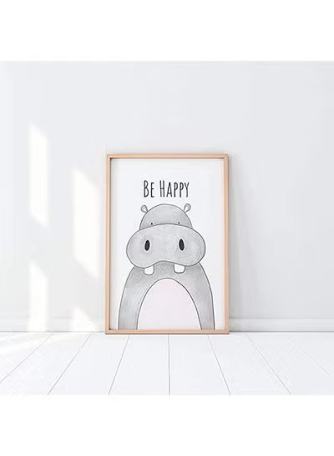 fantasize 6 Pack Pictures Animals Nursery Baby Room Decoration Picture Boy Girl PosterAnimals Africa Animals Poster Decoration 21x30 Cm (No Frame) - Image 4