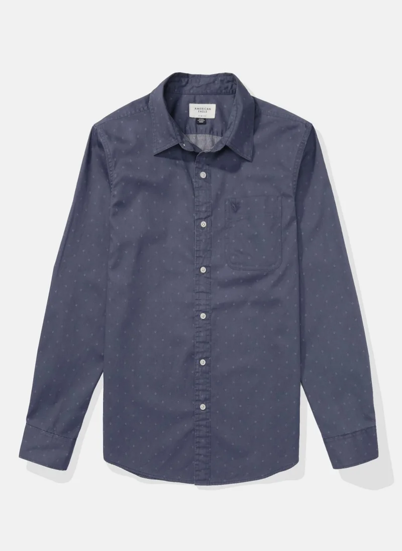امريكان ايجل Slim Fit Button-Up Shirt