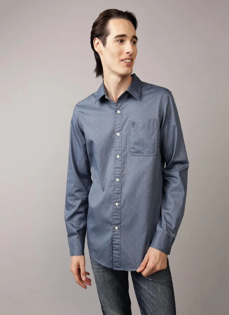 امريكان ايجل Slim Fit Button-Up Shirt