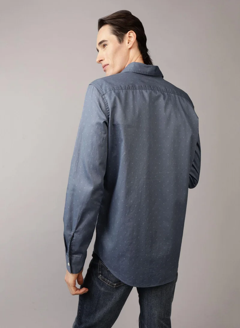 امريكان ايجل Slim Fit Button-Up Shirt