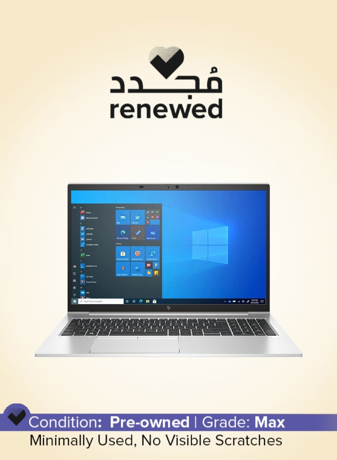 HP Renewed - EliteBook 850 G8 Laptop With 15.6-Inch FHD Display, Intel Core i7 Processor/11th Gen/16GB RAM/256GB SSD/Windows 10 Pro Silver - Image 1