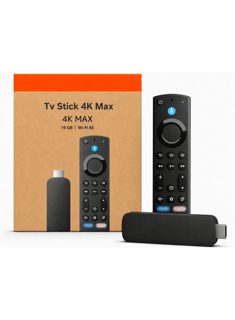 امازون ليس  جهاز بث تلفزيوني، يدعم دقة 4K Max، ويدعم واي فاي 6E، بسعة تخزين 16 جيجابايت، وواي فاي مزدوج بتردد 2.4 جيجاهرتز + 6E، ويدعم بث فائق الوضوح لجميع التطبيقات الشائعة. - Image 3