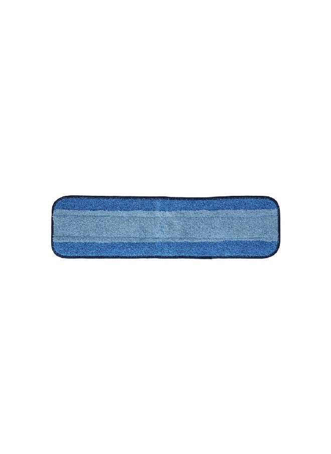 BONA - Dual-Zone Microfiber Multi-Surface Floor Cleaning Pad Blue 46.5 x 13 cm AX0003053 - Image 1